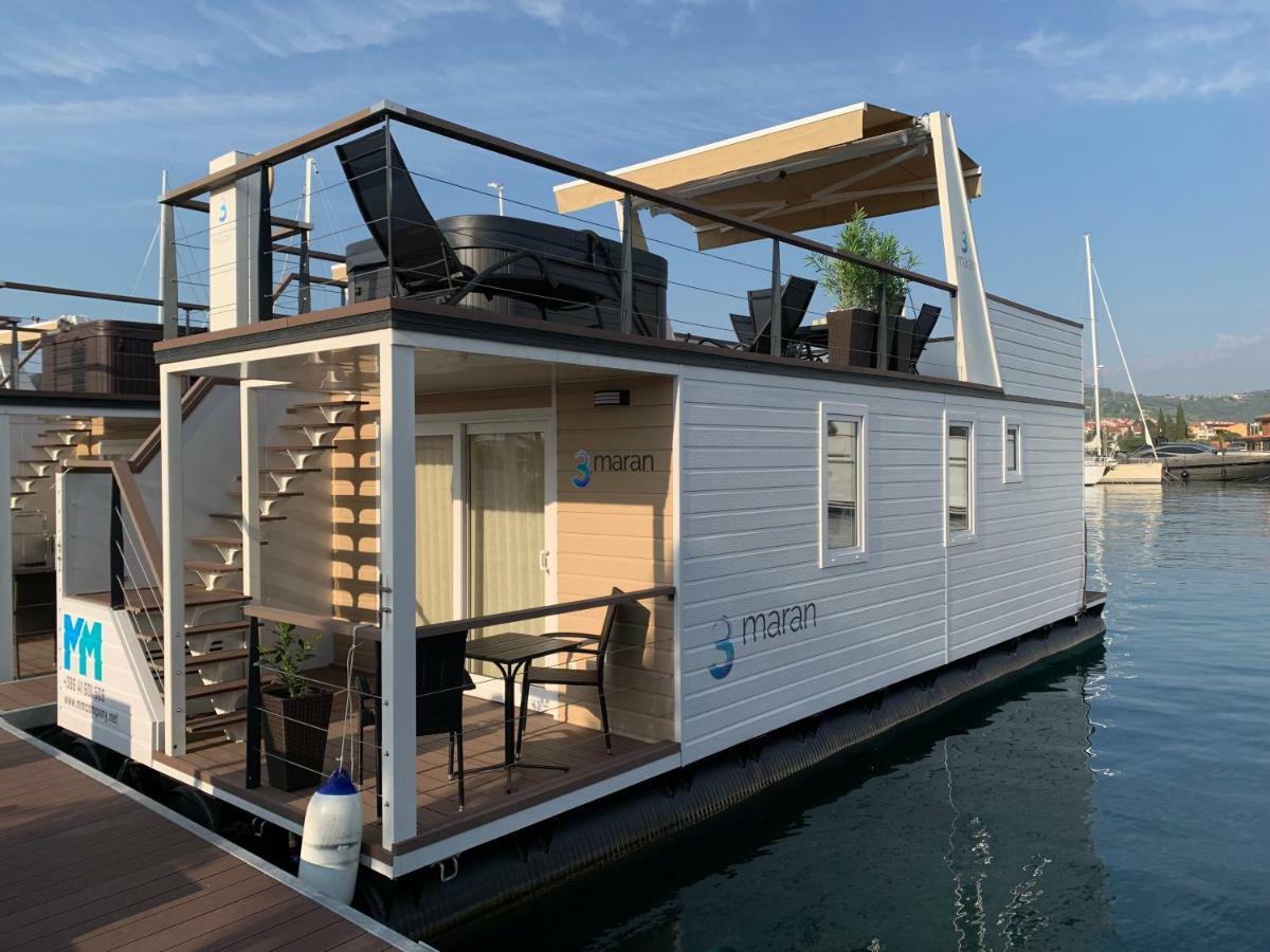 Floating House Mm, Marina Portoroz 빌라 외부 사진
